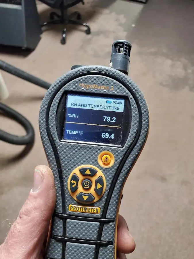 Moisture meter humidity assessment for Fire & Smoke Damage Restoration in Vineland