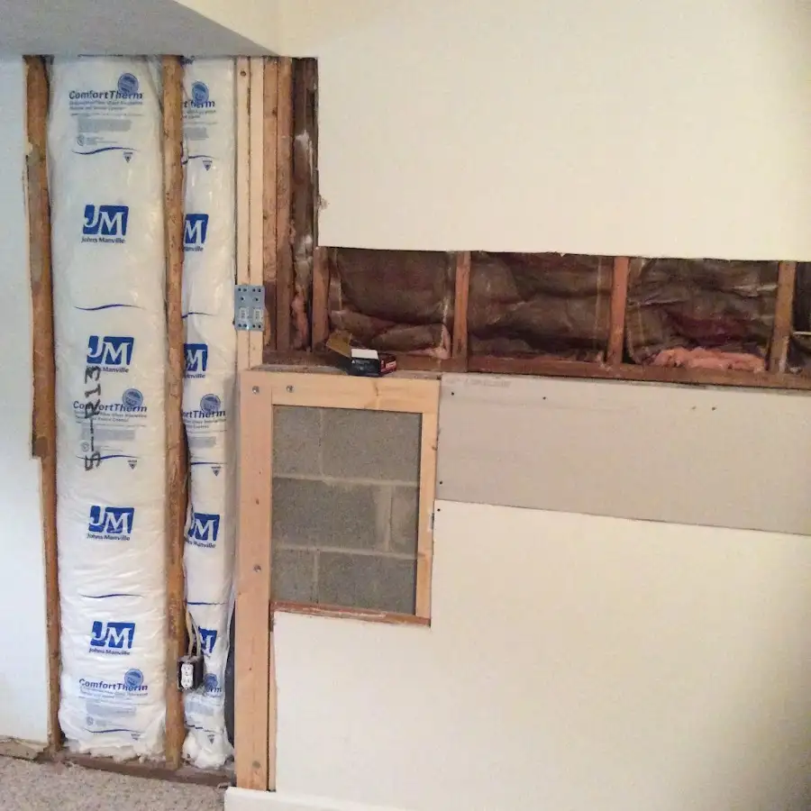 Wall insulation replacement during Odor Removal & Deodorization in Vineland